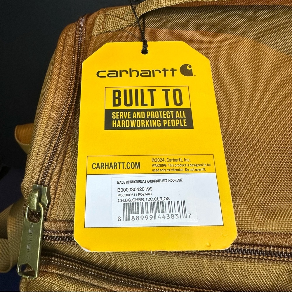 Carhartt Brown Insulated Lunch Cooler - Picture 3 of 7